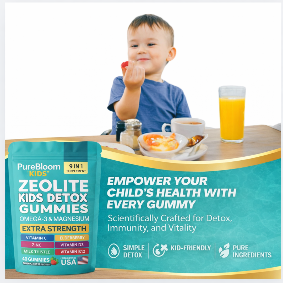 PureBloom Kids Detox Gummies