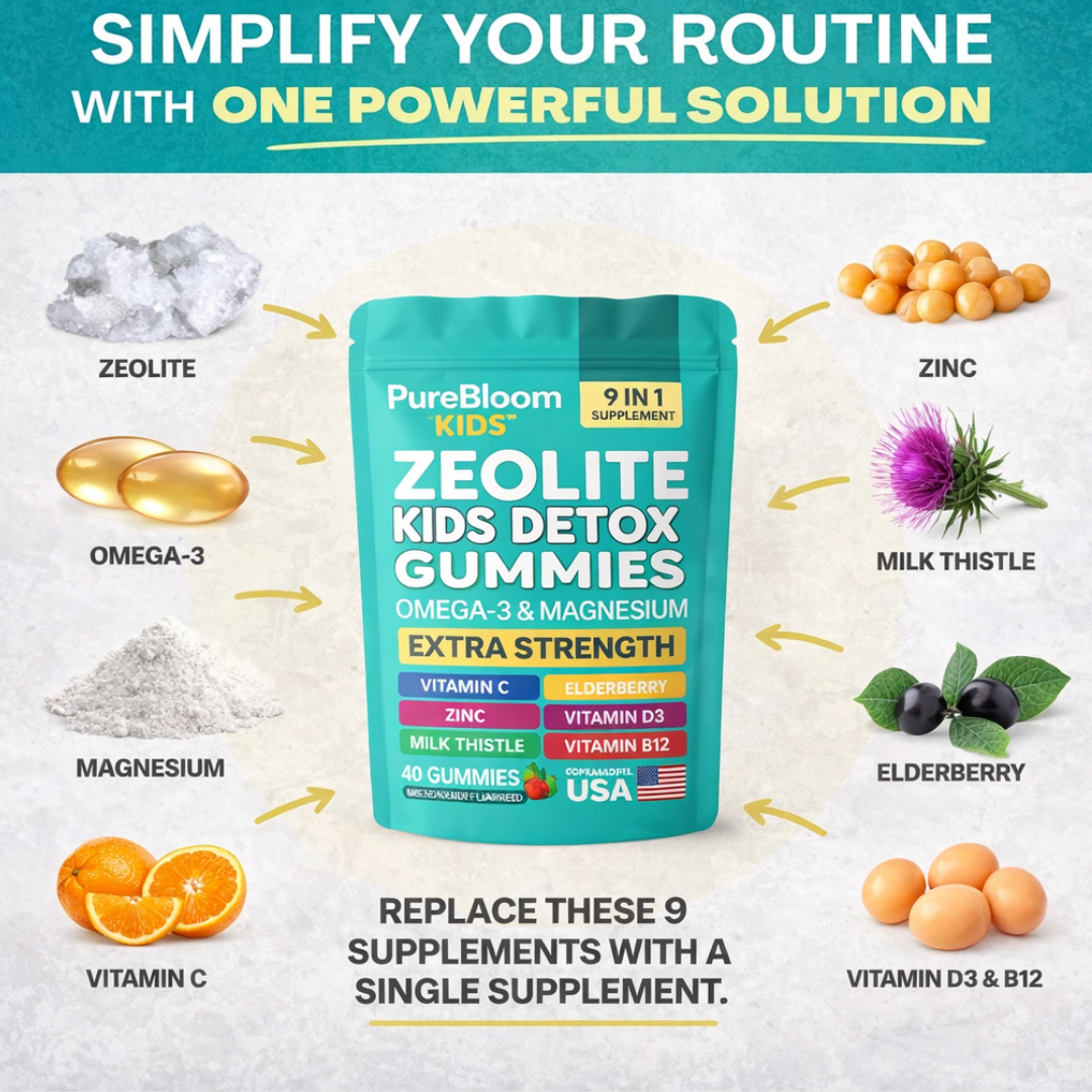 PureBloom Kids Detox Gummies