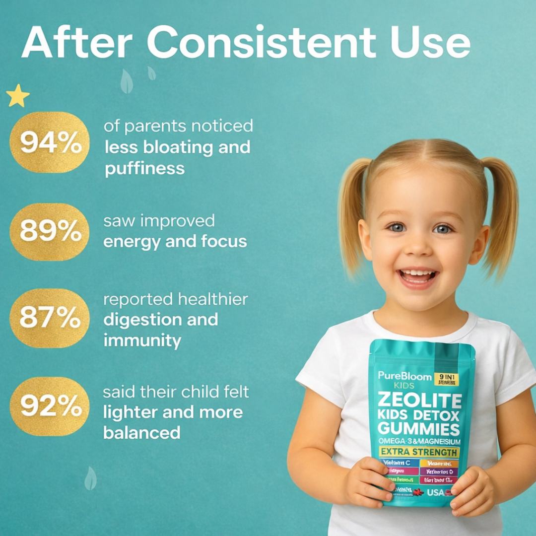 PureBloom Kids Detox Gummies